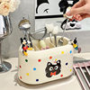 Chopstick Holder Storage Rack Knife Holder Kitchen Storage Rack Household No-Drill Knife and Chopstick Holder Wall-Mounted Chopstick Storage Box