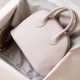 2025 New Mini Shell Bag Top Layer Cowhide Crossbody Small Bag Fashionable Bowling Bag All-match Handbag