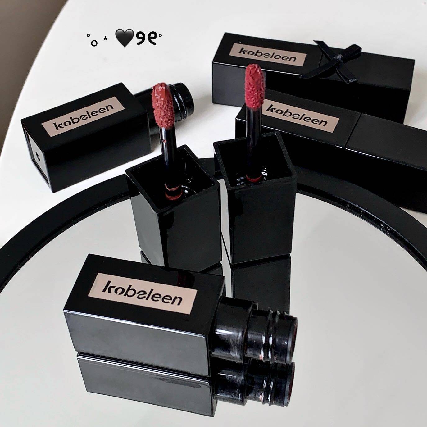 Kobeleen Velvet Matte Lip Glaze Is Waterproof, Does Not Easily Transfer to Cups, Brightens the Complexion, Affordable Lipstick for Students, Natural Look, Dropshipping Available