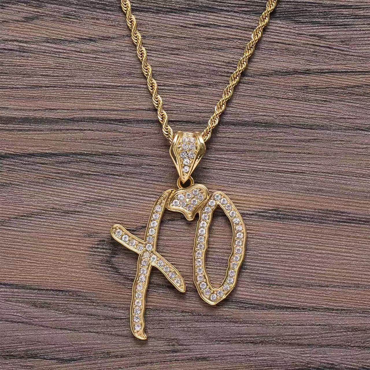 Fashion Necklace for Women, High-End Accessories, New Design, Light Luxury, Niche Temperament, Simple Letter Necklace, Hot Sale