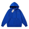 Crocodile Hoodie [Blue]--Red Mouth
