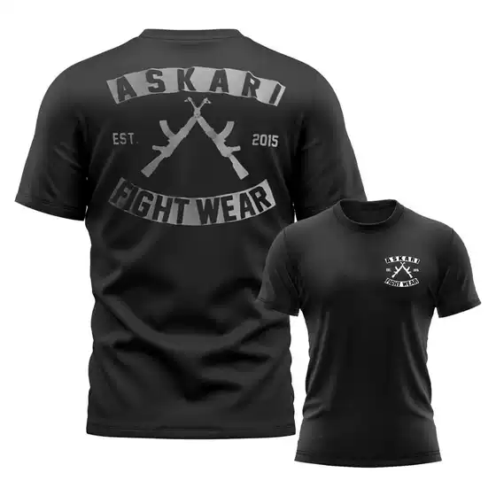 Askari Boxing Fighting Men's t Shirt Summer Sports Fitness B