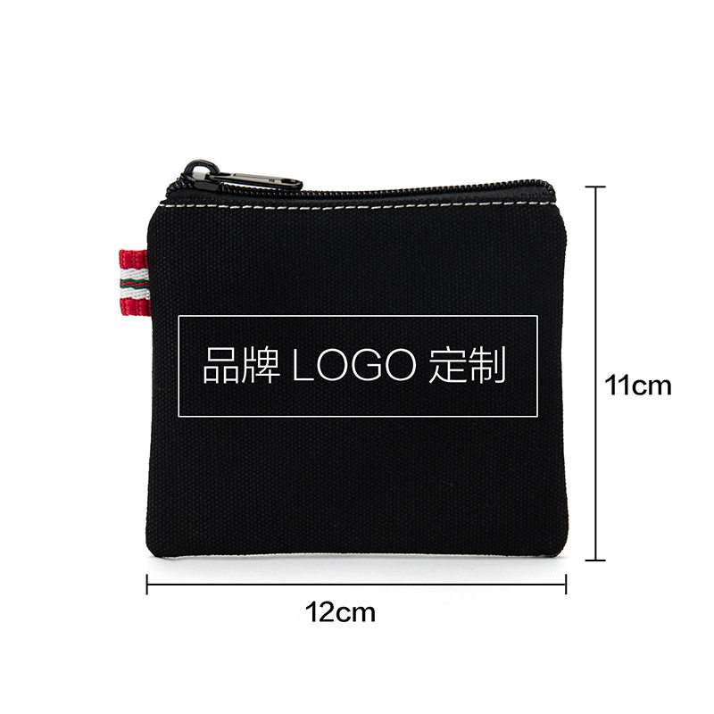 Brendan Amazon New Hand-Painted Canvas Coin Purse Mini Zipper Small Bag Portable Storage