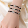 Shein Hot-Selling Sun and Moon Jewelry Cross-Border Exclusive Luminous Sun Moon Star Bracelet European and American Retro Woven Bracelet Set