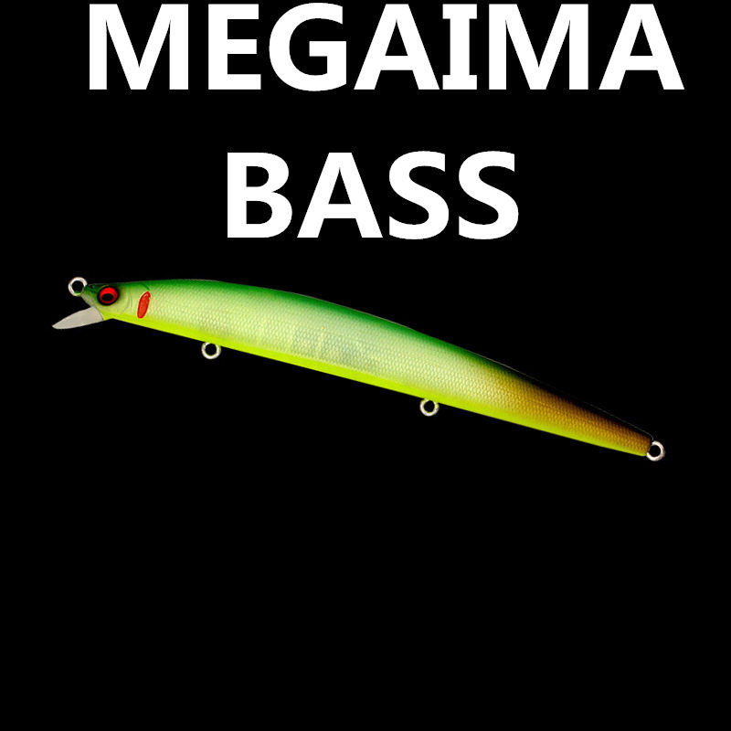 MEGABASS X-120 pumping stop приманка для дальнего мелководного погружения Minolua поддельная приманка бионическая приманка окунь мандариновая рыба Изображение 1