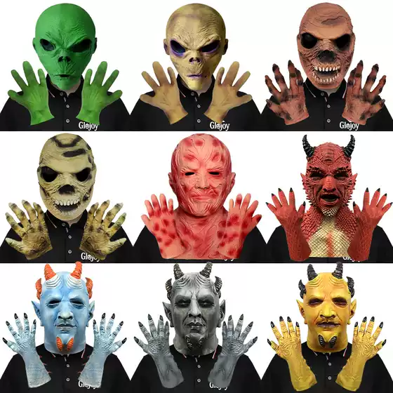 In-Stock Custom Ghost Face Mask Series One, Zombie Horror Mask for Masquerade Party, Halloween Party Prank Props