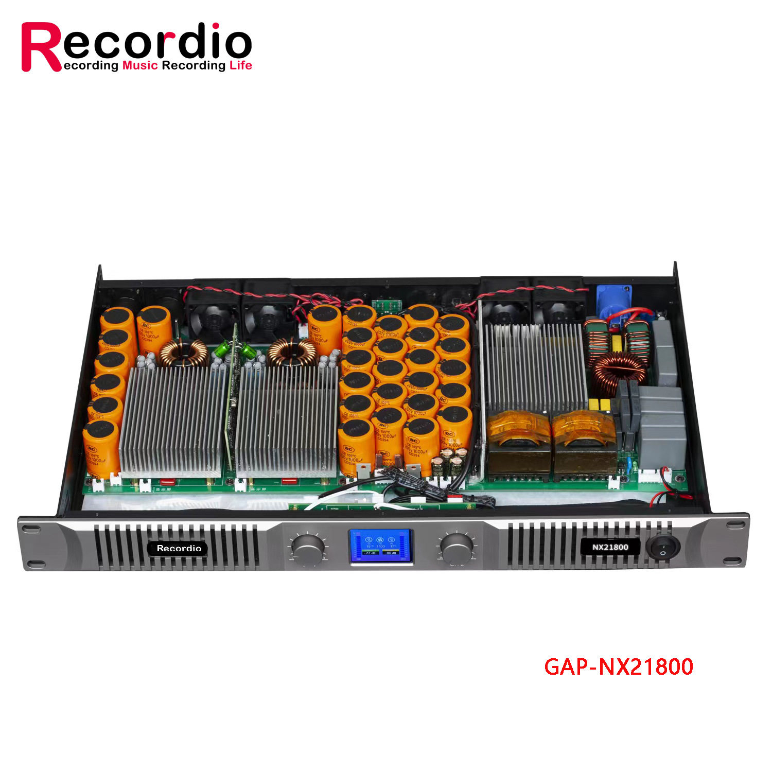 Manufacturer cross-border power amplifier 1800W * 2 high quality class D stage nightclub power amplifier professional digital amplifier