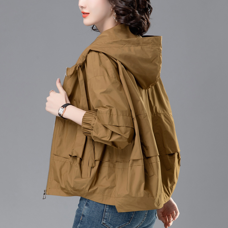 (Mới) Mã K1311 Giá 1540K: Áo Khoác Nữ Wotdpi Mũ Liền Hàng Mùa Xuân Thu Đông Trung Niên Thời Trang Nữ Chất Liệu G04 Sản Phẩm Mới, (Miễn Phí Vận Chuyển Toàn Quốc).