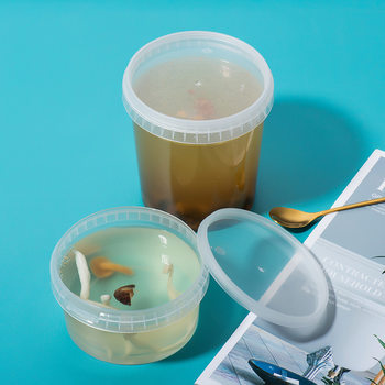 Gun's Choice Anti-Theft Disposable Lunch Box Takeaway Packaging Bowl Malatang Bowl Thickened Leakage Belt Buckle