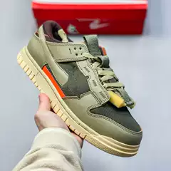 Pure Original Dunk Remastered Sneakers for Men and Women, Light Silver Mesh Breathable Trendy Shoes for Couples, Sports and Casual Shoes