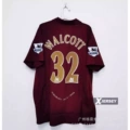 05-06 arsenal home jersey #32 star plus premier league
