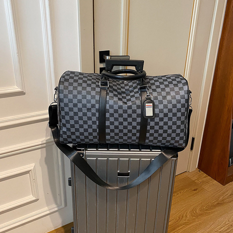 Handbag, Shoulder Travel Bag, Men's and Women's Sports Large-Capacity Business Trip Trendy Fitness Bag, Short-Distance Luggage Bag