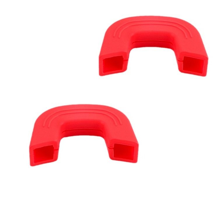 Silicone Pot Ear Insulation Cover Universal Iron Pot Anti-scalding Side Ear Pot Handle Cover Kitchen Accessories High Temperature Resistant Handle Gloves