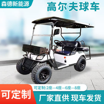 Campus Hotel Park Scenic Spot Tourism 246 Seat Electric Sightseeing Car Foreign Trade Off-road ATV Golf Cart