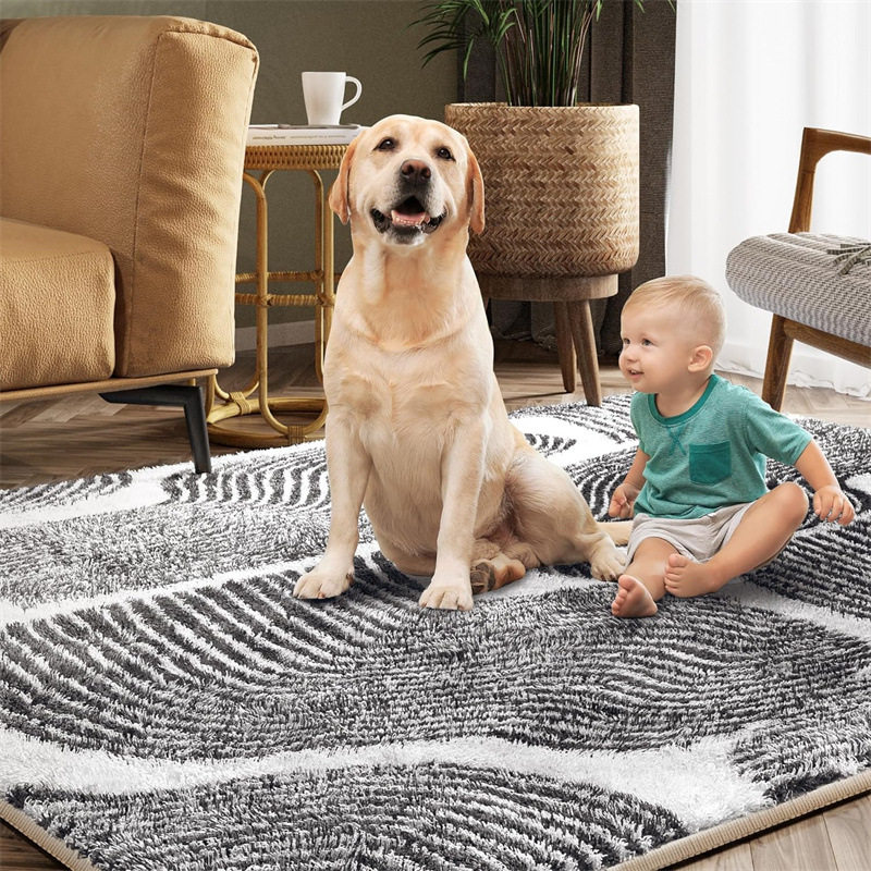 Cross-border Imitation Wool Leather Bed Blanket Sofa Carpet Floor Mat Imitation Wool Cushion Bay Window Mat Living Room Bedroom Foot Mat Blanket