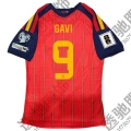 2627 spain y player version home court (no. 9 gavi) gavi player short sleeves
