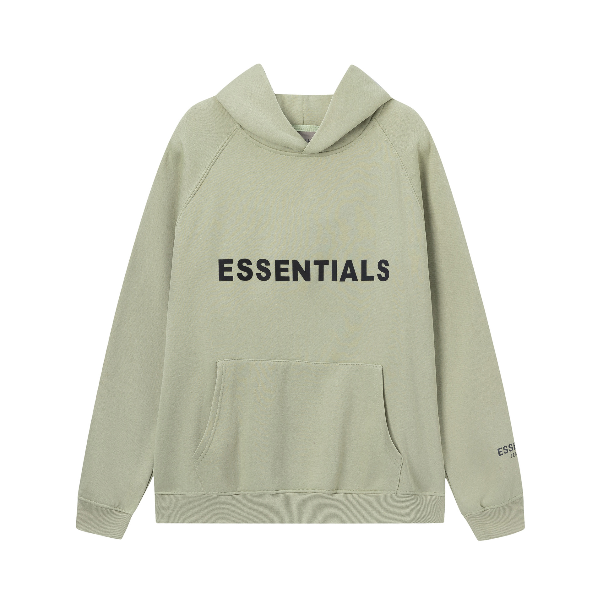 一件代发FOG复线ESSENTIALS胸前字母立体硅胶印花卫衣连帽衫男