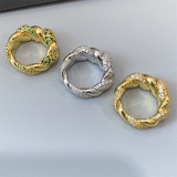 bv new diamond twist ring 2021 новый европейский и американский дизайн, циркониевая мода, модное легкое роскошное кольцо для женщин