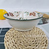 Ceramic bowls and plates wholesale stall Net red deer a deer have you home ceramic bowl soup ancient soup basin ceramic plate