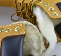 Real wool lining