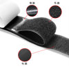 Factory custom adhesive hook and loop 3 meters 5 meters nylon hook surface wool surface sub-mother patch screen window with adhesive hook and loop custom