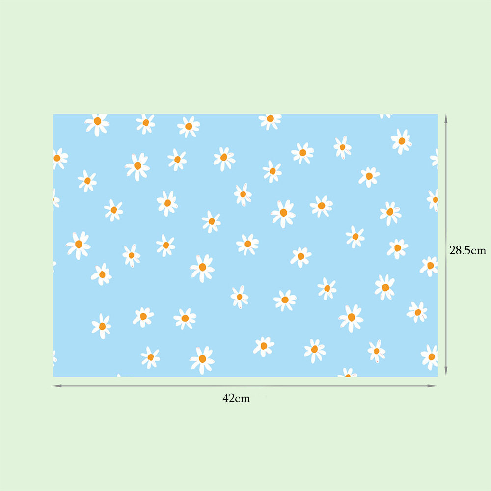 Cute gift wrapping paper bouquet packaging kindergarten handmade material paper girl Heart Book paper gift wrapping paper