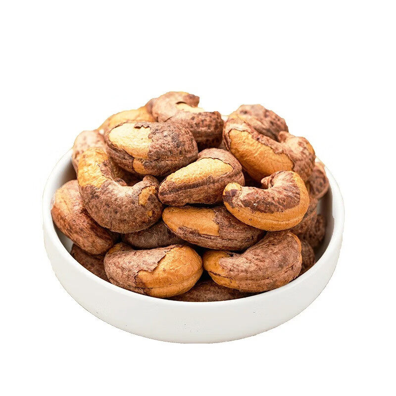New Vietnamese Cashew Nuts Low-Temperature Charcoal Roasted Cashew Nuts with Skin 250 Bulk Original Salt-Baked Purple Skin Specialty