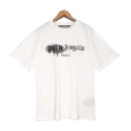 White with Black Print