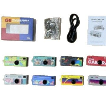 Cross-Border Thumb Camera Student Party Digital Camera Small Retro Cmos High-Definition Entry-Level Mini Cross-Border Thumb Camera