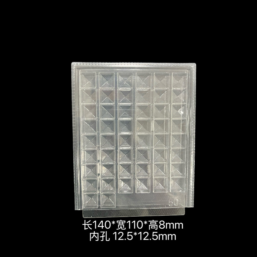 In Stock Storage Box Jewelry Packaging Box Nail Art Rhinestone Storage Box Gem Push-Pull Box Swarovski Transparent Jewelry Box