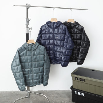 1000 Fill Power Mont@Meishan Flagship Plasma down Jacket, White Duck Down, Outdoor Warm Hooded Coat