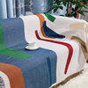Cross-border foreign trade camping blanket moisture-proof camping mat Jacquard tapestry ins style sofa towel thread blanket multifunctional sofa blanket