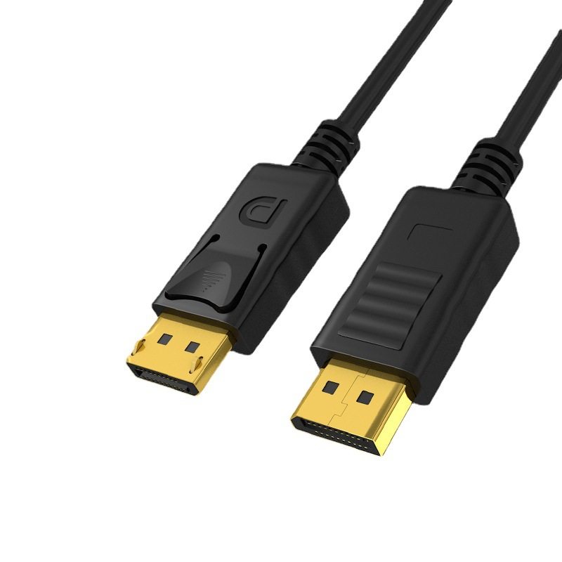 Dp Cable Male to Male Version 1.2 4K60Hz Computer Monitor Cable Dp High-Definition Video Cable Large Dp to Dp