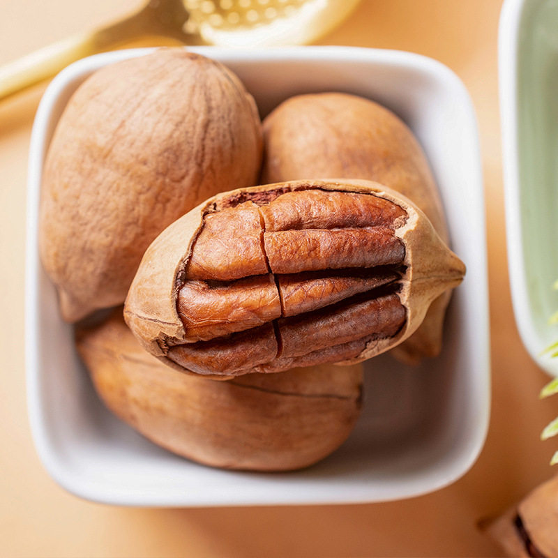 Creamy Pecan 500g Large Jar of Pecan Nuts Longevity Nut Snacks Whole Box 2.5kg Bulk Wholesale