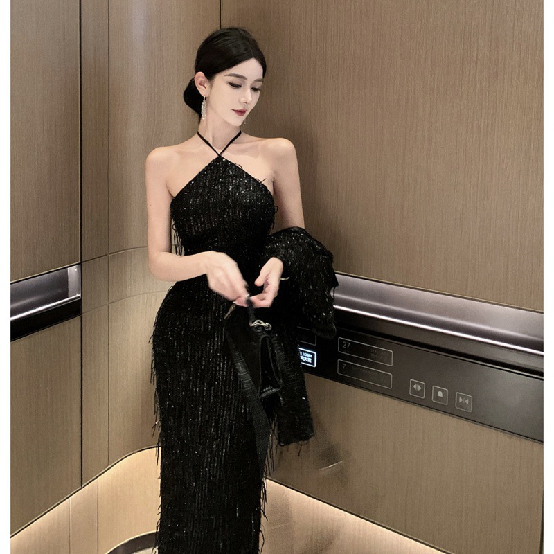 (Mới) Mã A6652 Giá 810K: Váy Đầm Liền Thân Nữ Zhout Sexy Dáng Ôm Body Gợi Cảm Sexy Hàng Mùa Xuân Thu Đông Thời Trang Nữ Chất Liệu G03 Sản Phẩm Mới, (Miễn Phí Vận Chuyển Toàn Quốc).