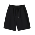 Imitation Cotton Pants-Black