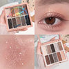 Baohzilan 10-Color New Eyeshadow Student Matte Earth Milk Korean Nude Low Saturation Cross-Border Eyeshadow Palette Makeup