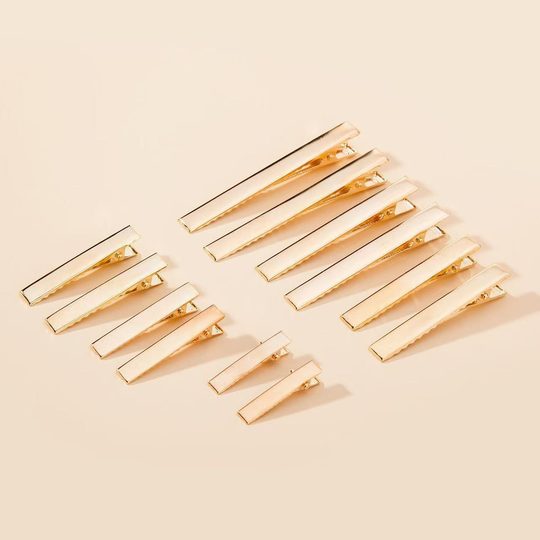 Nickel Duckbill Clip Handmade DIY Hairpin Material Hair Accessories Bow Clip Spring Clip Headwear Jewelry