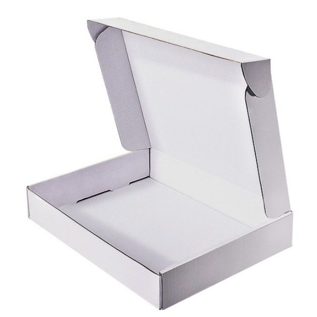 Airplane Box, All White, Three-Layer Corrugated, Extra Hard, Flat E-Commerce Packaging Carton, Manufacturer Wholesale, Extra Hard Three-Layer Corrugated