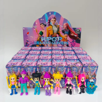 Demon Slayer Group Doll Blind Box Demon Slayer Group Keychain Toy Pendant Trendy School Prize Blind Box Gift