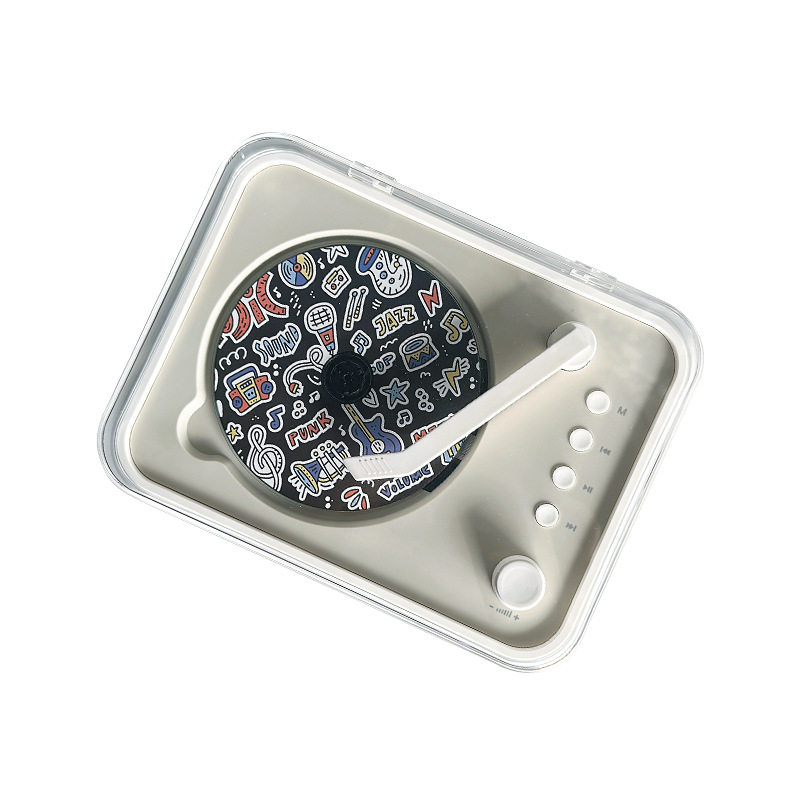 Cross-border high-value CD player portable multifunctional retro bluetooth stereo lasting HIFI sound quality birthday gift