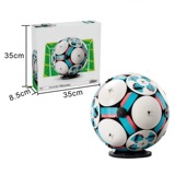 Совместим с конструкторами Lego FIFA football building blocks 43019 для мальчиков, сборкой игрового мяча, игрушечной моделью, подарком