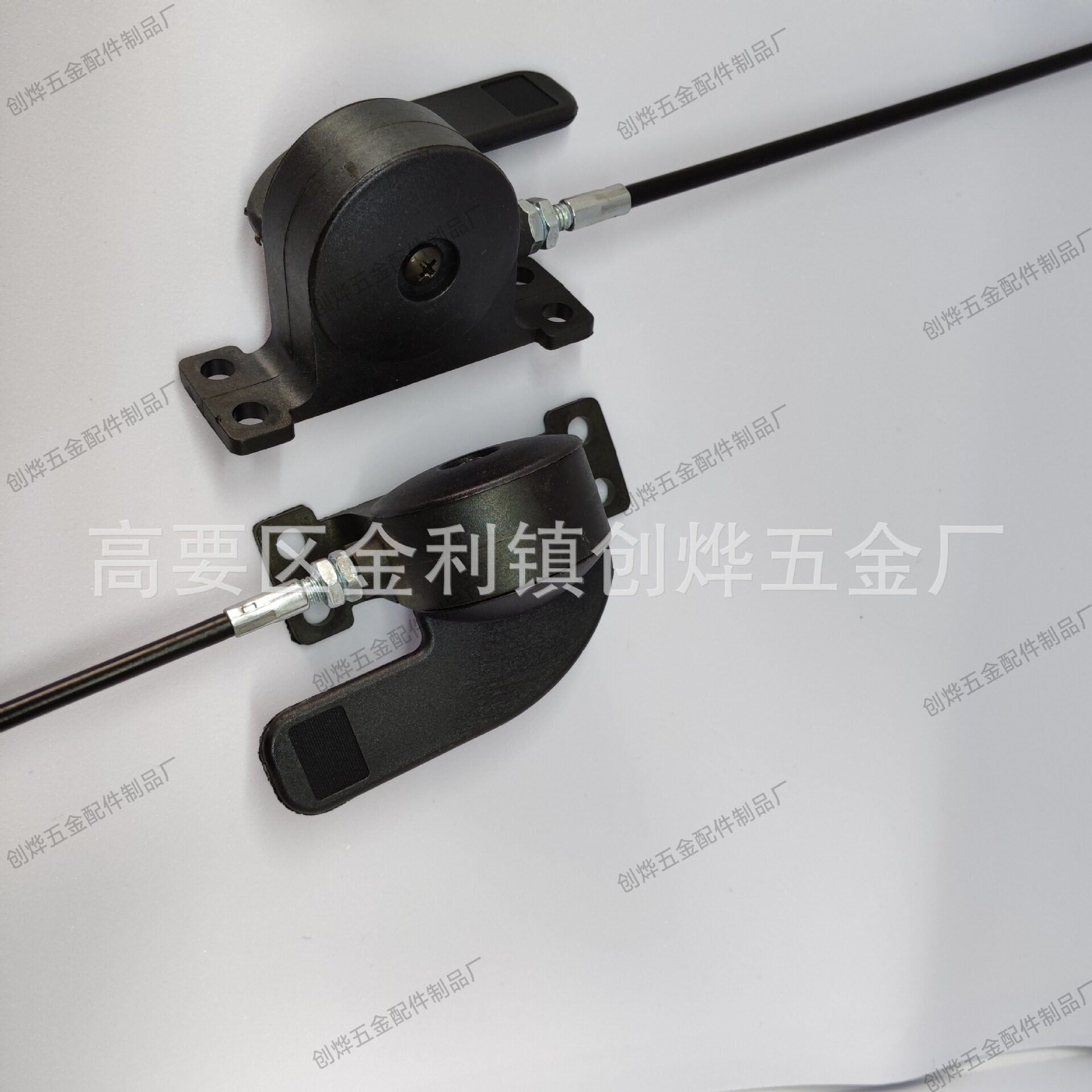 现代简约功能桌椅升降气杆可调节穿线开关电脑椅升降调节五金配件