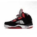 Aj5-black campus red