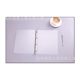 Plastic PP transparent frosted twill A4A3 folder binder B5A5A6 perforated folder file folder can be printed logo