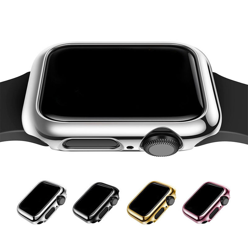 For Apple Watch Case S9 Electroplated PC Hollow Watch Case Apple Watch SE Protective Case ultra2