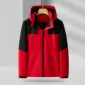 Bright red/black