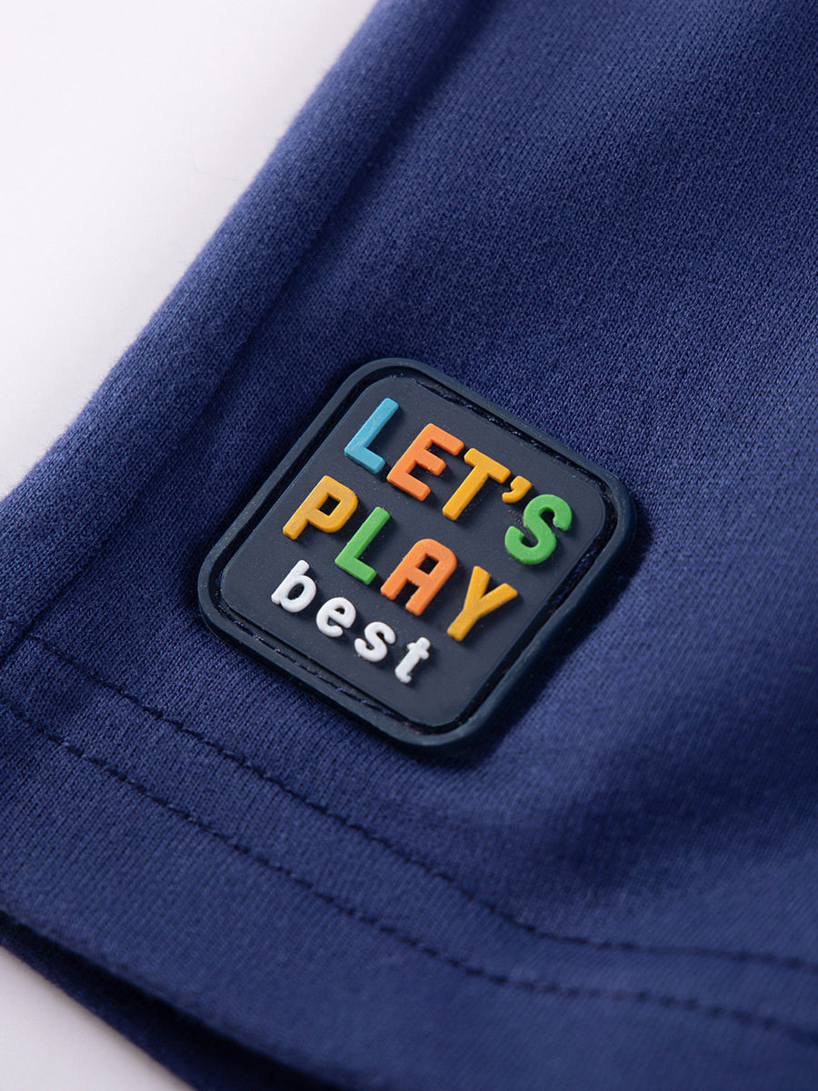 Kids' Short-sleeve Set, Summer Cotton Cartoon Kids' Clothing, Trendy Boys' 2-piece Outfit