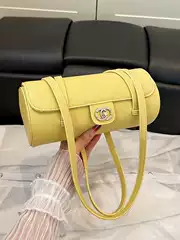 2025 New Retro Same Style Underarm Bag Ball Pattern Head Layer Small Square Bag 2026 New Small Fragrant Women's Bag Light Luxury Bag
