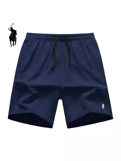 Paul Men's Summer New Sports Shorts Men's Embroidered Casual Shorts Breathable Mid-Length Pants Large Size Running Pants